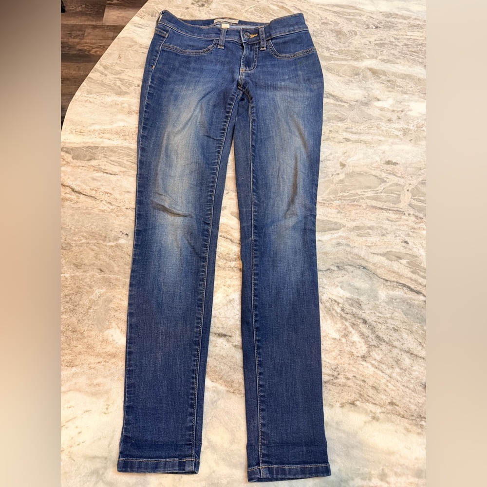 Banana Republic Legging Jeans 26 Medium Wash Skinny Stretch Denim 27 Inseam